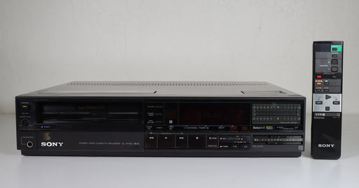 Sony SL-HF550 Super Beta Hi-Fi Betamax Player Recorder System Video Cassette Recorder Bundle-SpenCertified-vintage-refurbished-electronics