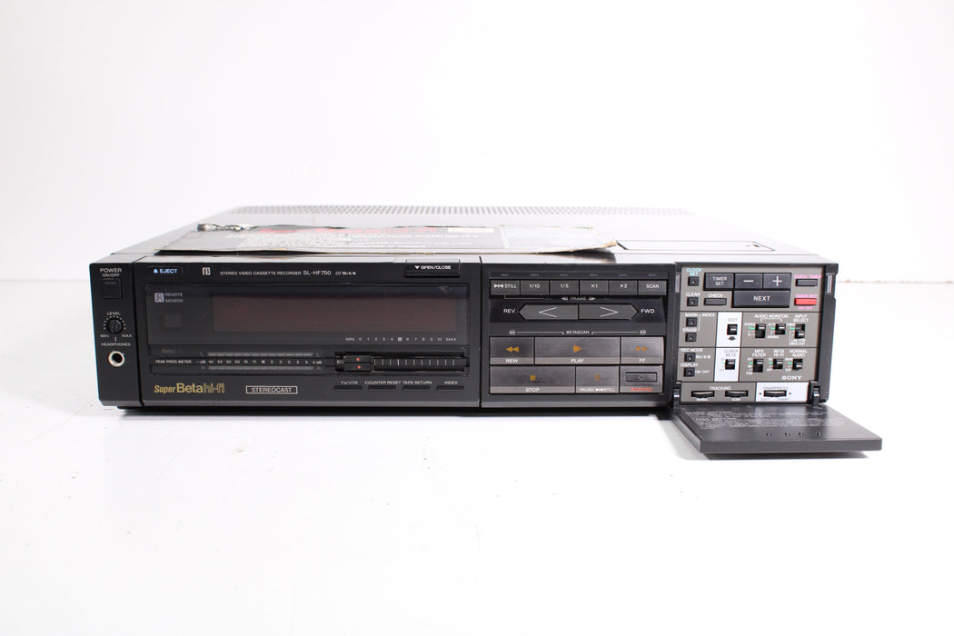 Sony SL-HF750 Betamax VTR Video Tape Recorder Player-Betamax Player-SpenCertified-vintage-refurbished-electronics