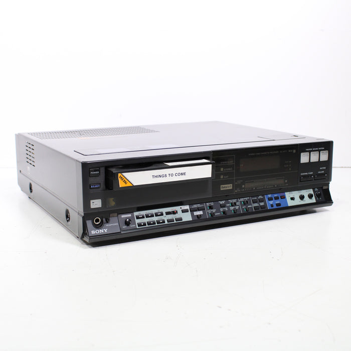 Sony SL-HFT7 Betamax Video Tape Recorder Player SuperBeta (1986)-Betamax Player-SpenCertified-vintage-refurbished-electronics