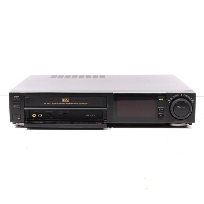 Sony SLV-373UC High-Quality Picture VCR Video Cassette Recorder (1990)-VCRs-SpenCertified-vintage-refurbished-electronics