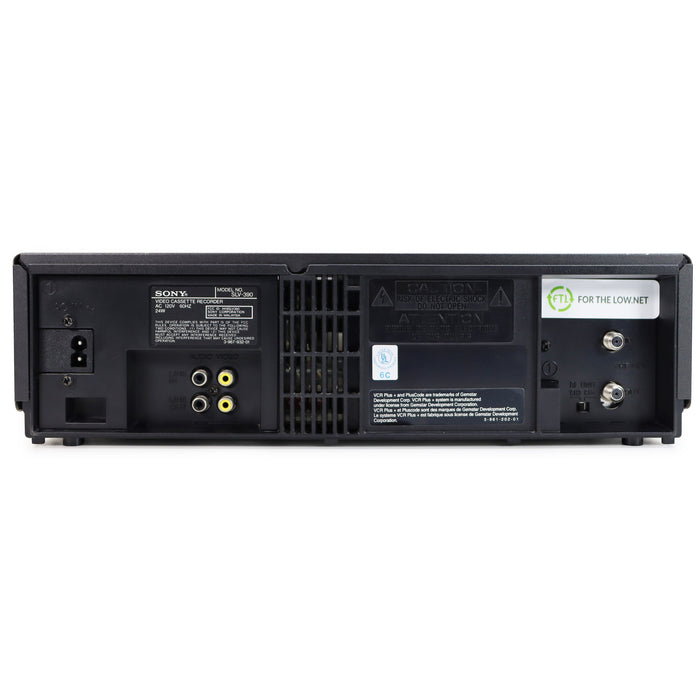 Sony SLV-390 Video Cassette Recorder with Remote-Electronics-SpenCertified-refurbished-vintage-electonics