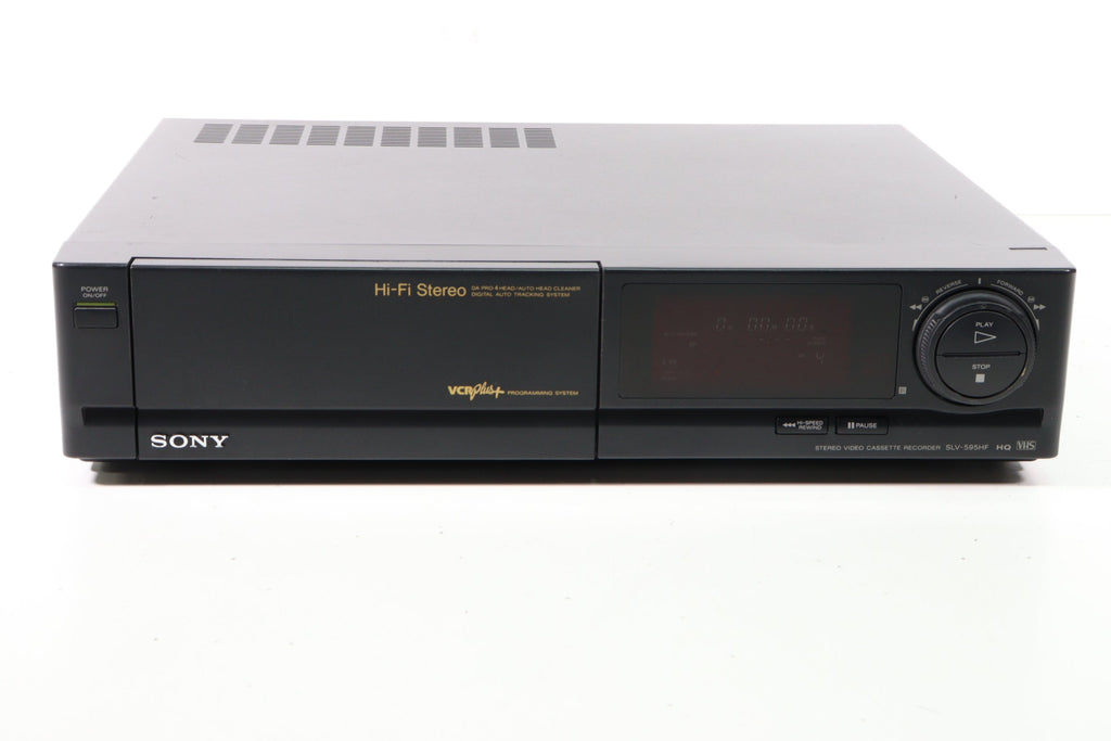 Sony on sale hi fi stereo video cassette recorde