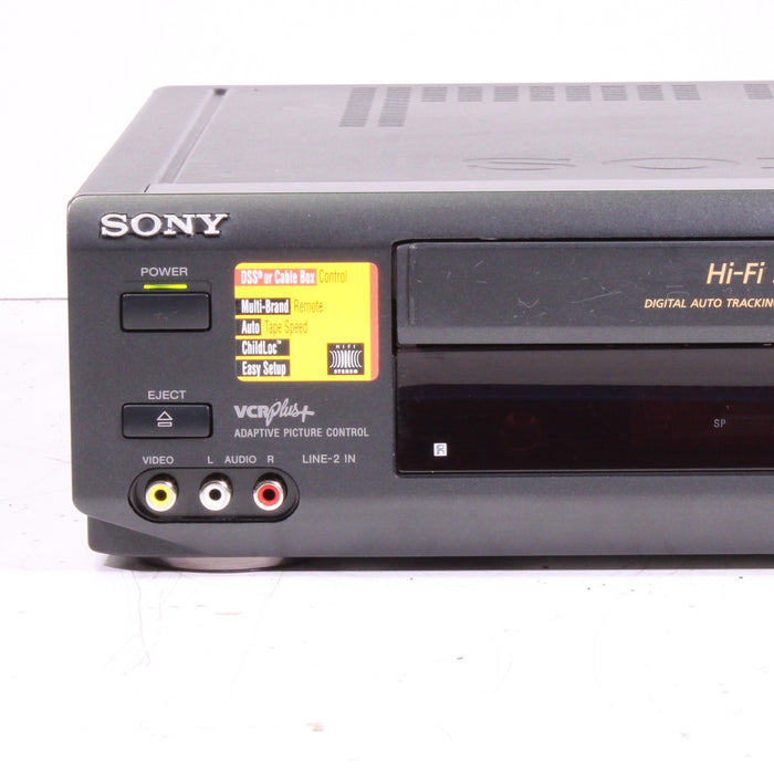 Sony SLV-685HF Hi-Fi Stereo VHS VCR 4-Head Auto Tracking-VCRs-SpenCertified-vintage-refurbished-electronics