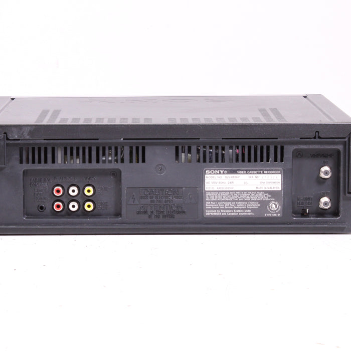 Sony SLV-685HF Hi-Fi Stereo VHS VCR 4-Head Auto Tracking-VCRs-SpenCertified-vintage-refurbished-electronics