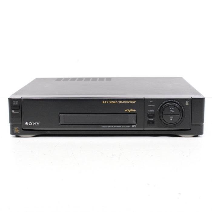 Sony SLV-750HF VCR Video Cassette Recorder VHS Player Hi-Fi High-Quality-VCRs-SpenCertified-vintage-refurbished-electronics