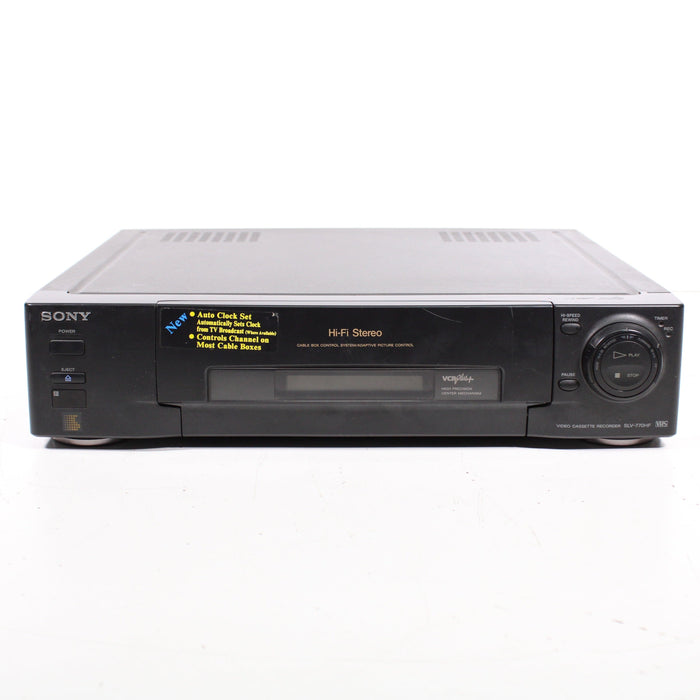 Sony SLV-770HF 4-Head Hi-Fi Stereo VCR Video Cassette Recorder-VCRs-SpenCertified-vintage-refurbished-electronics