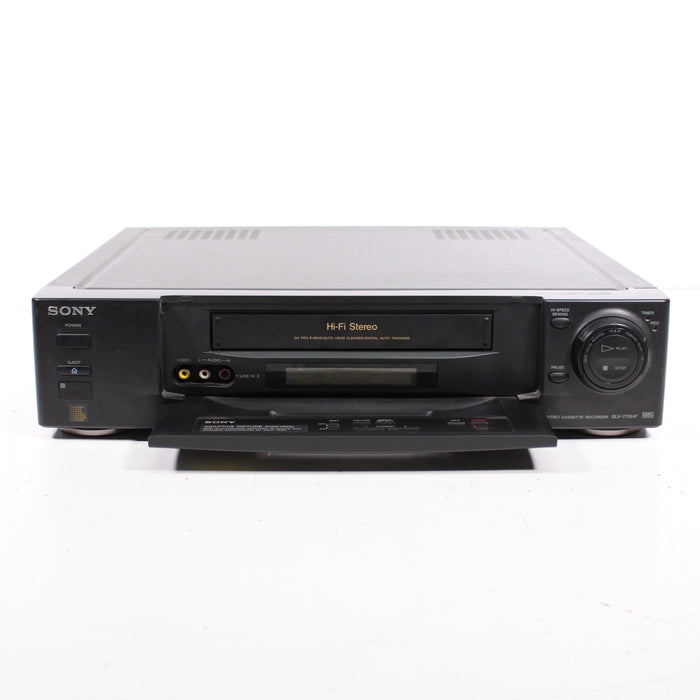 Sony SLV-770HF 4-Head Hi-Fi Stereo VCR Video Cassette Recorder-VCRs-SpenCertified-vintage-refurbished-electronics