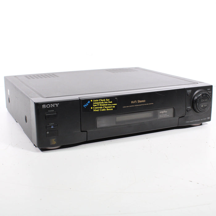 Sony SLV-770HF 4-Head Hi-Fi Stereo VCR Video Cassette Recorder-VCRs-SpenCertified-vintage-refurbished-electronics