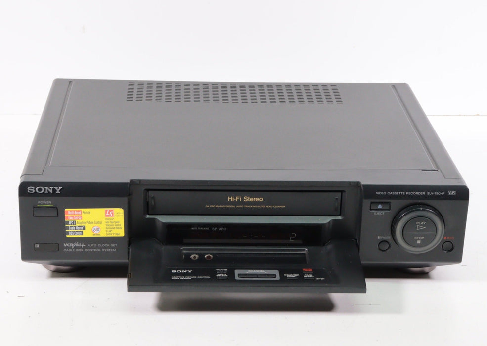 Sony SLV-790HF Hi-Fi Stereo VCR Video Cassette Recorder-VCRs-SpenCertified-vintage-refurbished-electronics