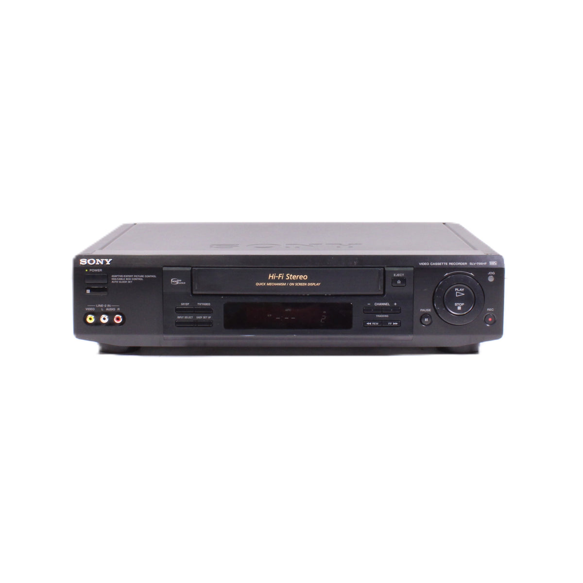 Sony SLV-798HF 4-Head Hi-Fi Stereo VCR VHS Player — SpenCertified
