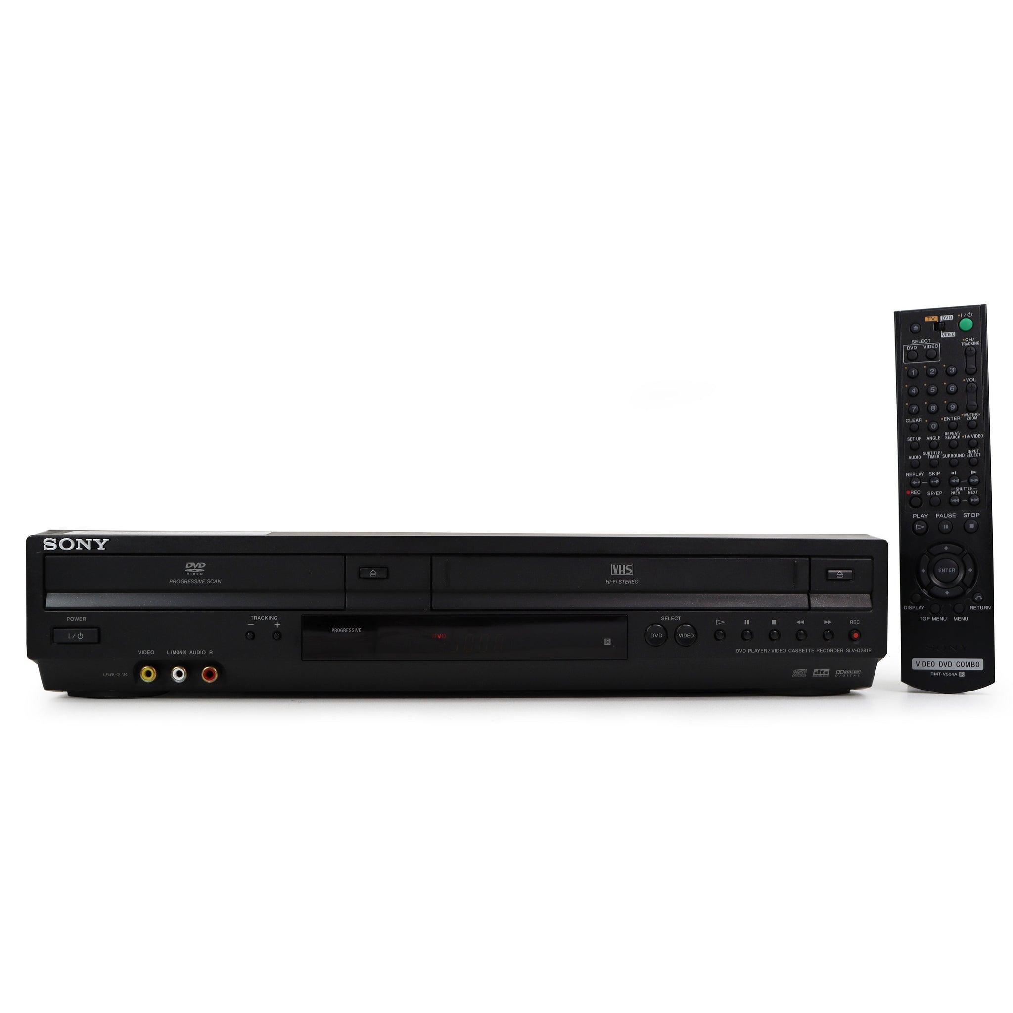 Sony SLV-D281P DVD Player/ VCR Combo with 4-Head Hi-Fi Stereo