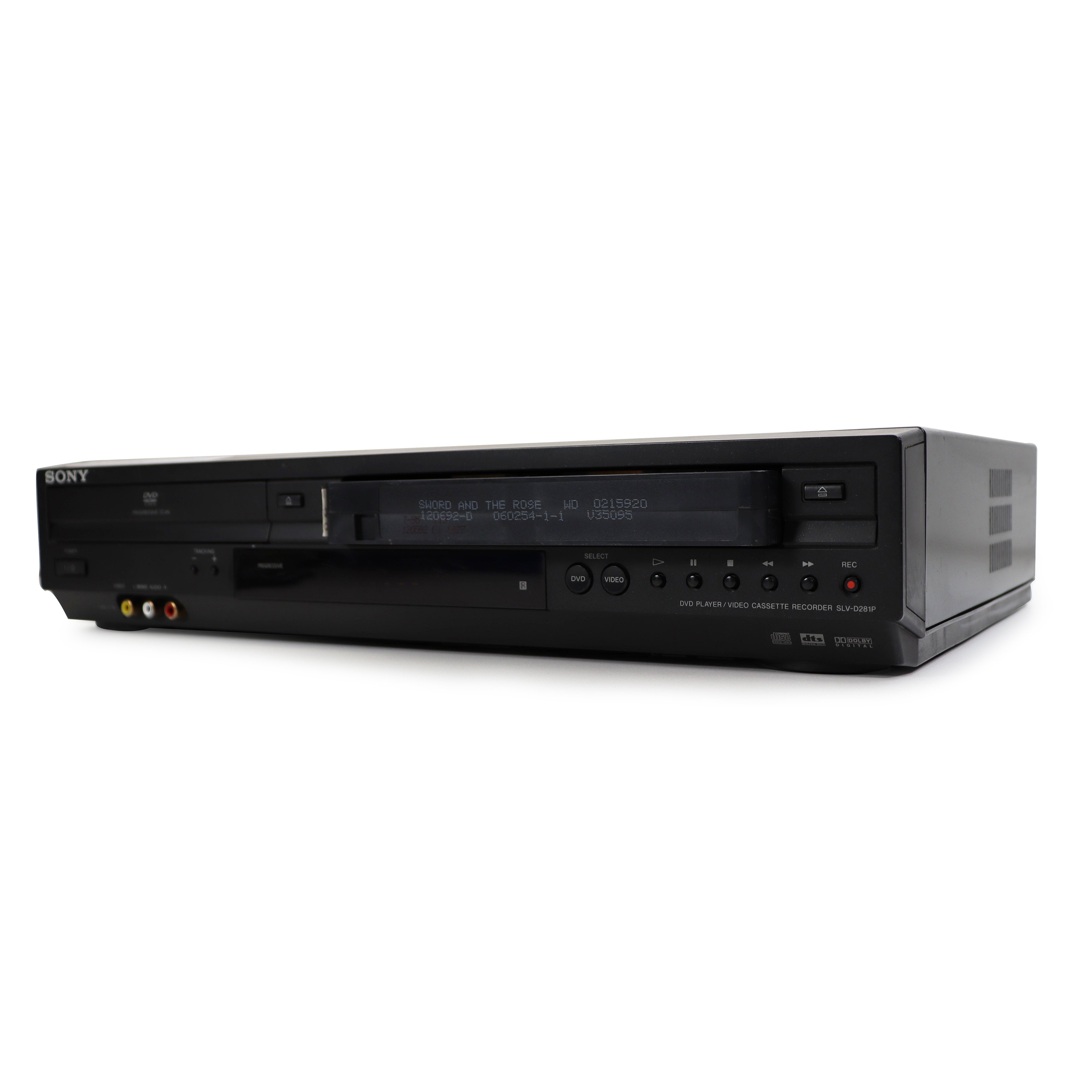Sony Combo de reproductor de DVD/VCR SLV-D251P