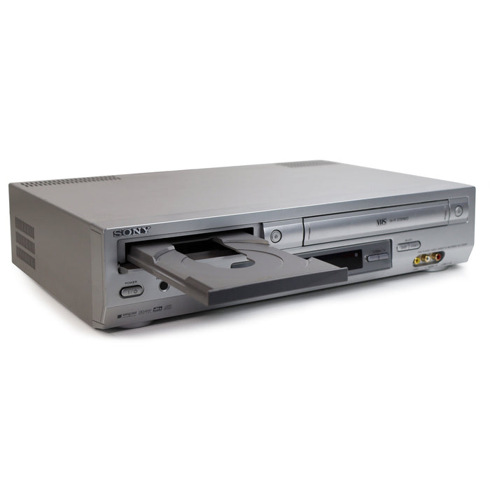 Sony SLV-D300P DVD VCR Combo Player VHS DVD Player 2-in-1 Spacesaver Progressive Scan Video-Electronics-SpenCertified-refurbished-vintage-electonics