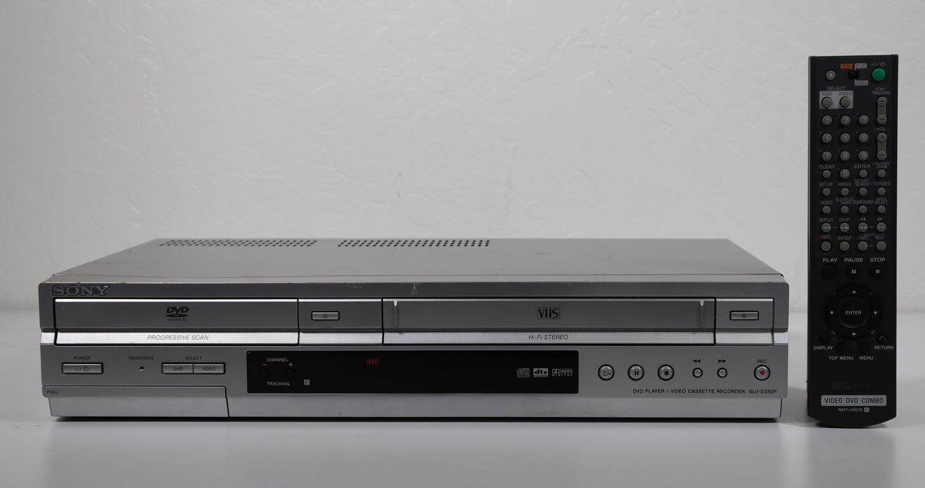 Sony SLV-D350P DVD/VHS Combo Player-Electronics-SpenCertified-vintage-refurbished-electronics