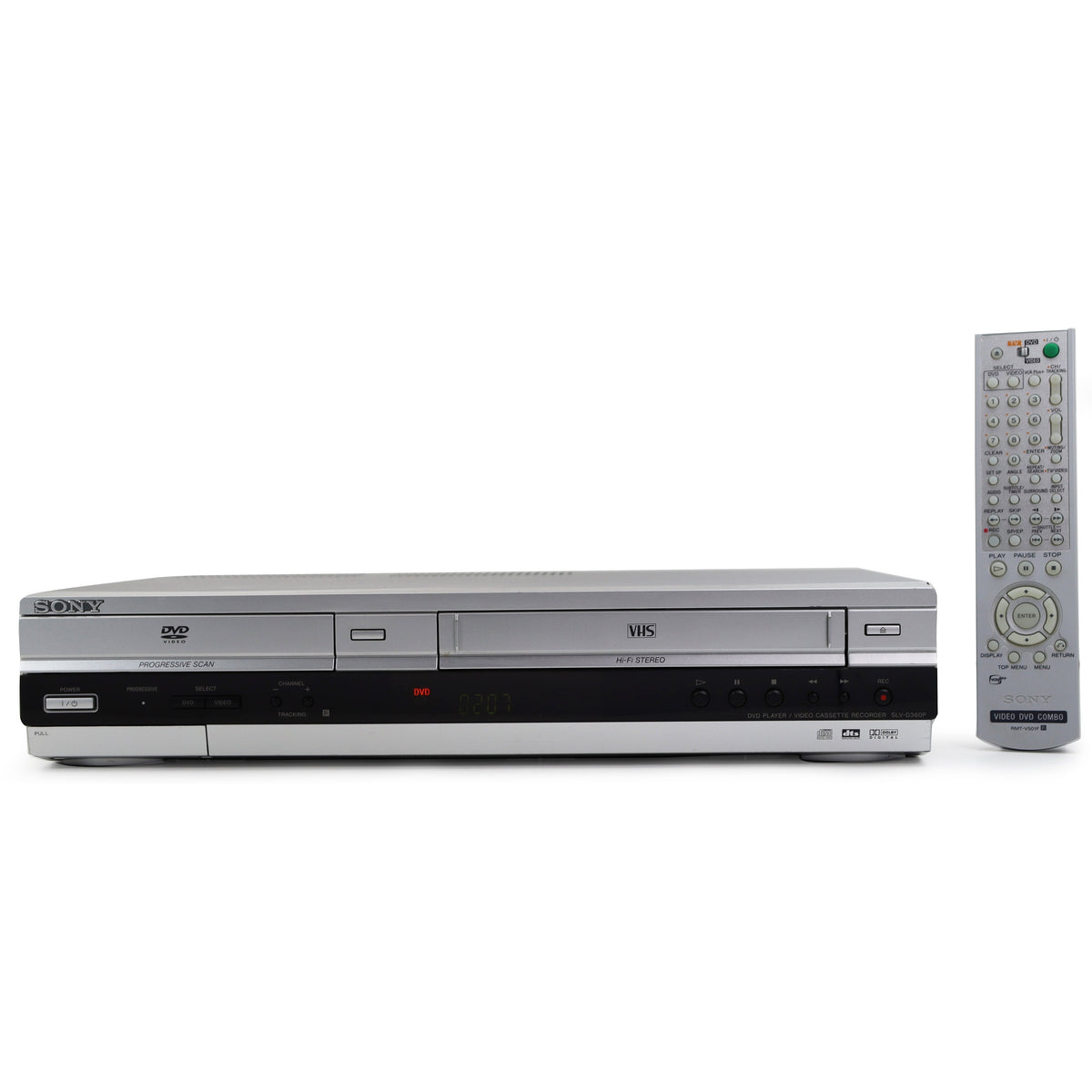 Sony SLV-D360P DVD VCR Combo Player VHS CD DVD Multi-System