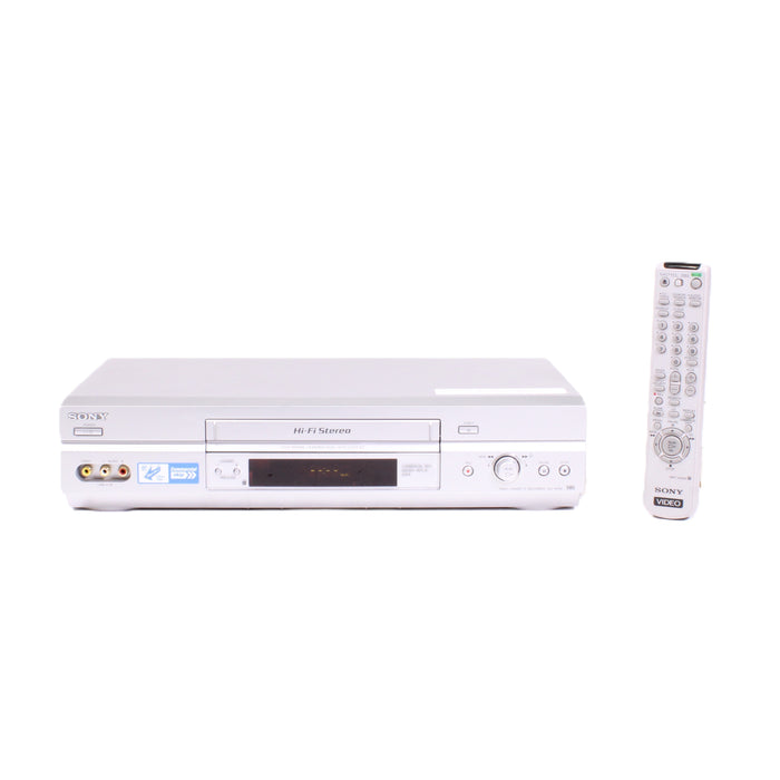 Sony SLV-N750 4-Head Hi-Fi Stereo VHS VCR-VCRs-SpenCertified-vintage-refurbished-electronics