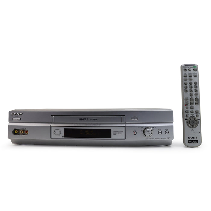 Sony SLV-N750 VHS Video Cassette Recorder Video Home System VCR/VHS Player-Electronics-SpenCertified-refurbished-vintage-electonics