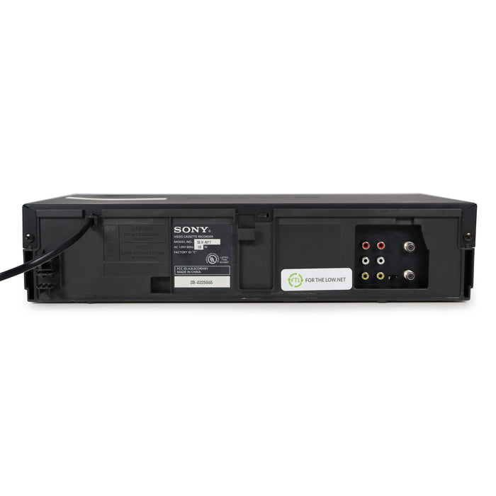 Sony SLV-N77 VCR/VHS Player 4 Head Hi-Fi Stereo-Electronics-SpenCertified-refurbished-vintage-electonics
