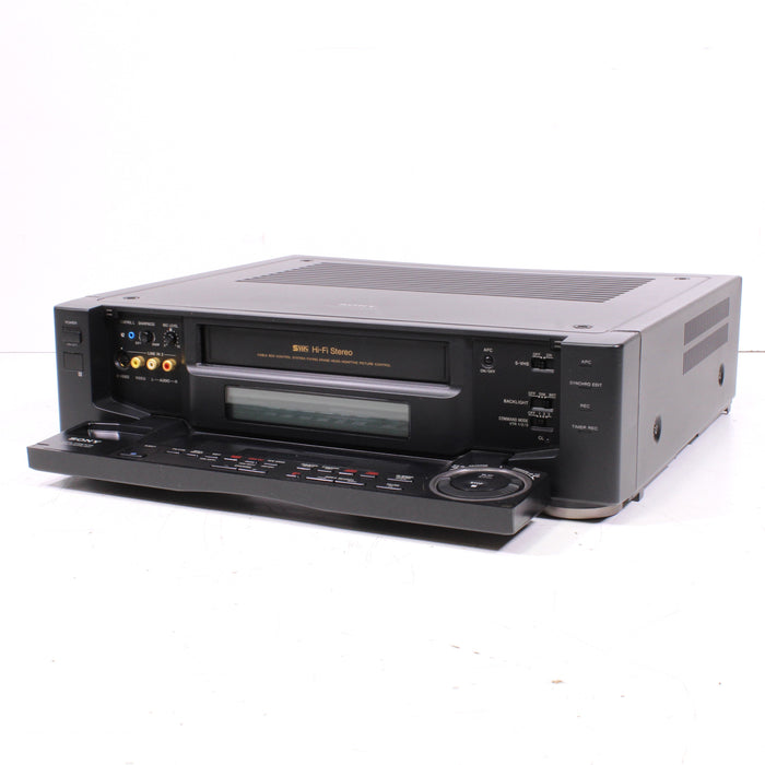 Sony SLV-R1000 High-Quality S-VHS Hi-Fi Stereo VCR Video Cassette Recorder-VCRs-SpenCertified-vintage-refurbished-electronics