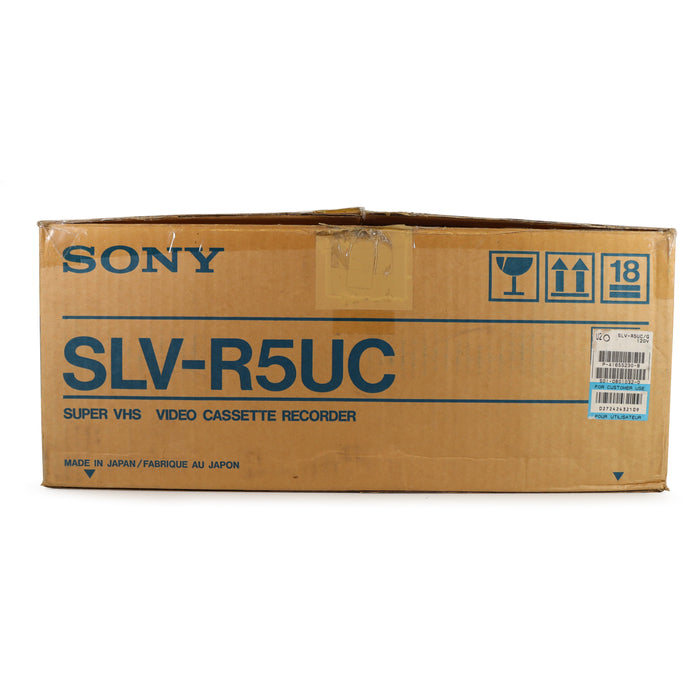 Sony SLV-R5UC SVHS S-Video VCR Video Cassette Recorder Player-Electronics-SpenCertified-refurbished-vintage-electonics