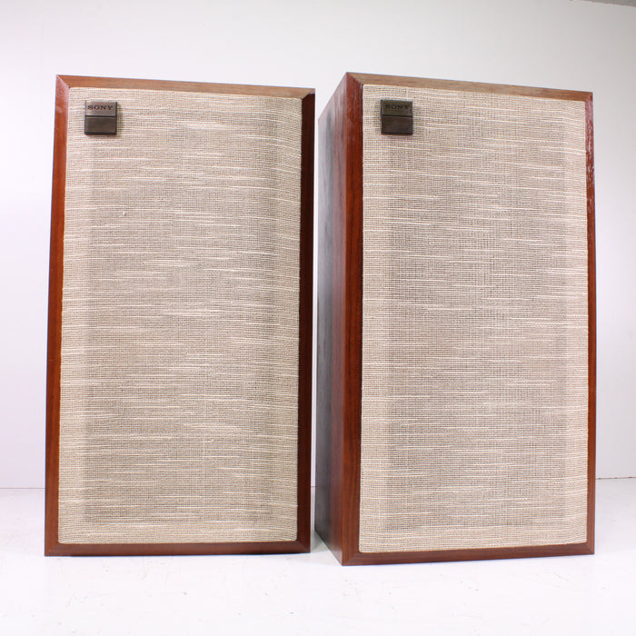 Sony SS-330 3-Way Stereo Speaker Pair-Speakers-SpenCertified-vintage-refurbished-electronics