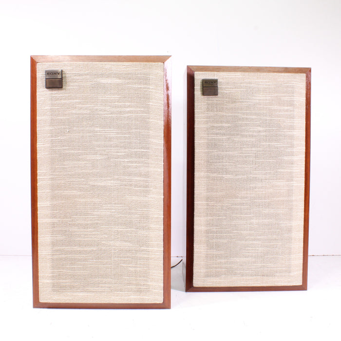 Sony SS-330 3-Way Stereo Speaker Pair-Speakers-SpenCertified-vintage-refurbished-electronics