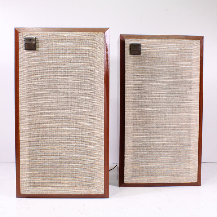 Sony SS-330 3-Way Stereo Speaker Pair-Speakers-SpenCertified-vintage-refurbished-electronics