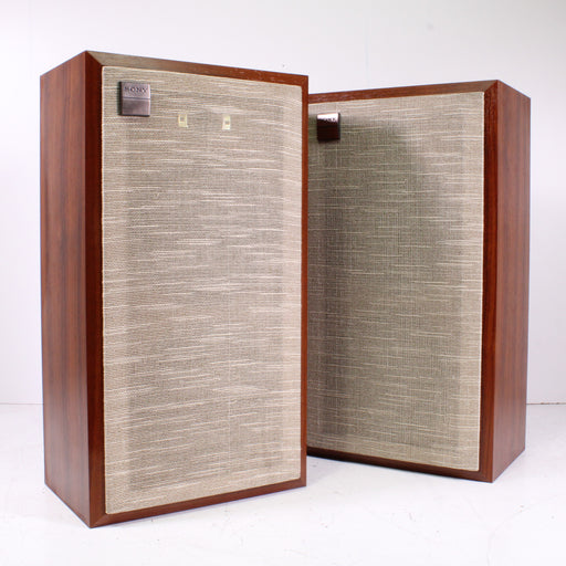 Sony SS-330 3-Way Stereo Speaker Pair-Speakers-SpenCertified-vintage-refurbished-electronics
