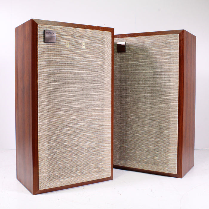 Sony SS-330 3-Way Stereo Speaker Pair-Speakers-SpenCertified-vintage-refurbished-electronics