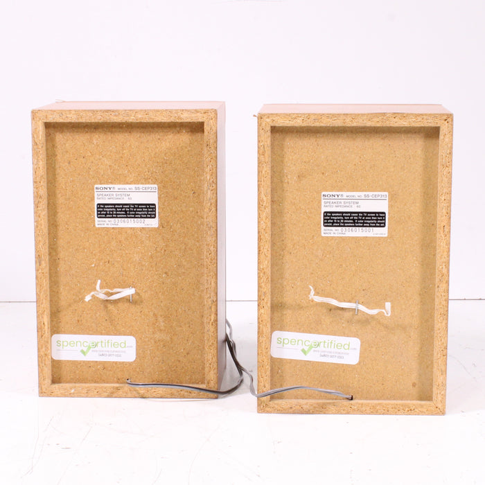 Sony SS-CEP313 Hi-Fi Bookshelf Speakers-Speakers-SpenCertified-vintage-refurbished-electronics