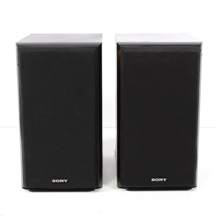 Sony SS-CRB5 2-Way Bass Reflex Stereo Bookshelf Speaker Pair (Black)-Speakers-SpenCertified-vintage-refurbished-electronics