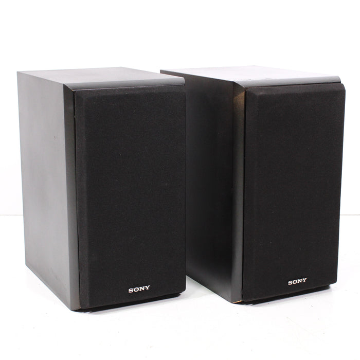 Sony SS-CRB5 2-Way Bass Reflex Stereo Bookshelf Speaker Pair (Black)-Speakers-SpenCertified-vintage-refurbished-electronics