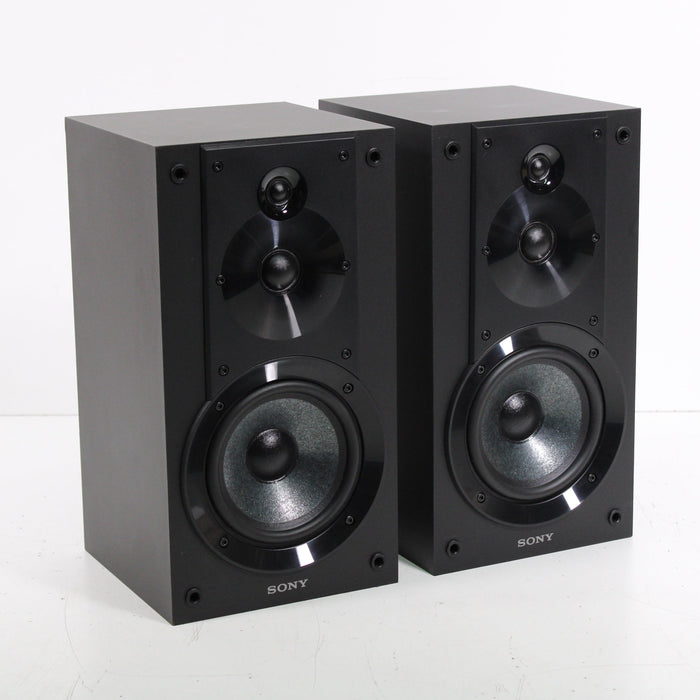 Sony SSCS5 3-Way 3-Driver Bookshelf orders Speaker System (Pair)