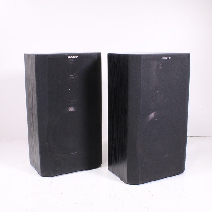 Sony SS-D170 3-Way Stereo Speakers Bass Reflex Vintage-Electronics-SpenCertified-vintage-refurbished-electronics