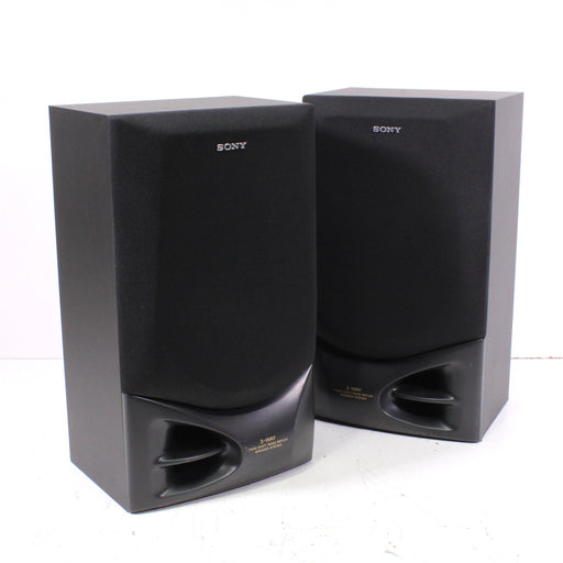 Sony SS-D560 3-Way Bookshelf Speaker Pair Bass Reflex Vintage-Speakers-SpenCertified-vintage-refurbished-electronics
