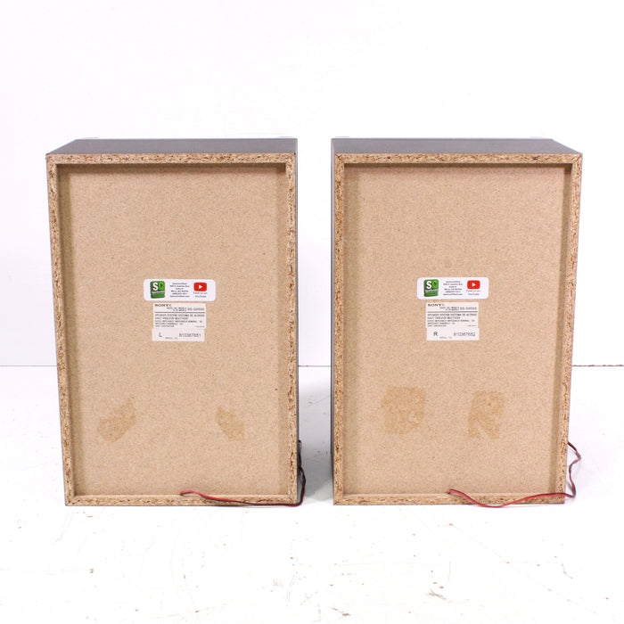 Sony SS-GX555 3-Way Bookshelf Speakers Vintage-Speakers-SpenCertified-vintage-refurbished-electronics