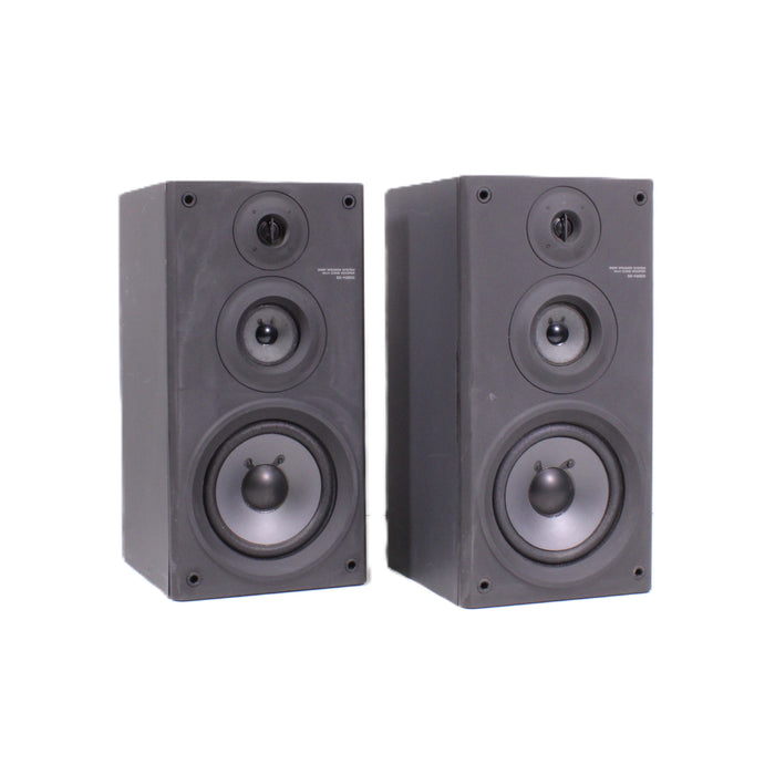Sony SS-H2600U 3-Way Bookshelf Speaker Pair Bass Reflex-Speakers-SpenCertified-vintage-refurbished-electronics