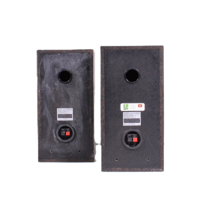 Sony SS-H2600U 3-Way Bookshelf Speaker Pair Bass Reflex-Speakers-SpenCertified-vintage-refurbished-electronics