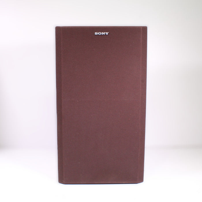 Sony SS-U350 2-Way Bass Reflex Floor Standing Speakers Wood Grain-Speakers-SpenCertified-vintage-refurbished-electronics