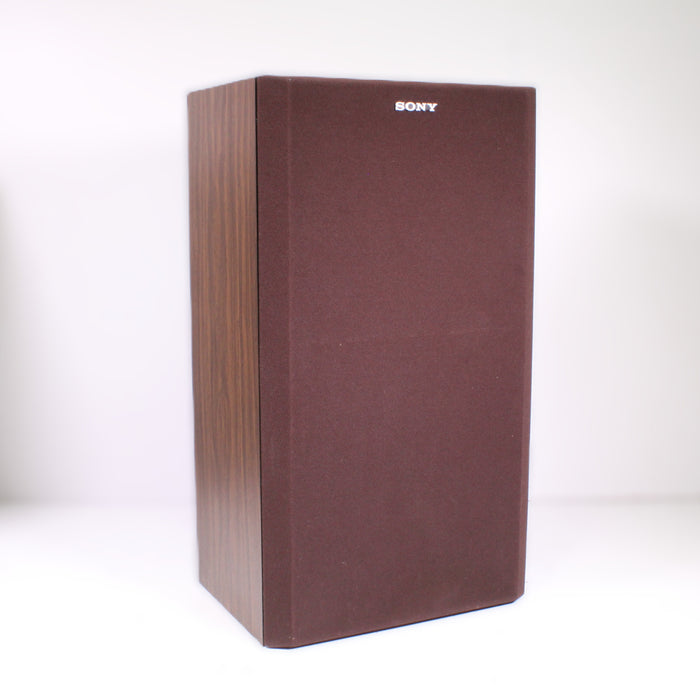 Sony SS-U350 2-Way Bass Reflex Floor Standing Speakers Wood Grain-Speakers-SpenCertified-vintage-refurbished-electronics