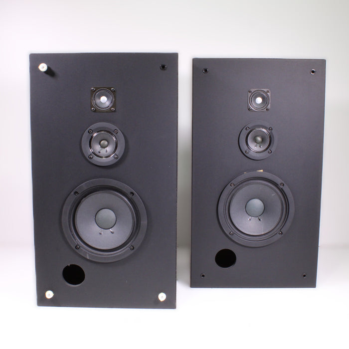 Sony SS-U350 2-Way Bass Reflex Floor Standing Speakers Wood Grain-Speakers-SpenCertified-vintage-refurbished-electronics