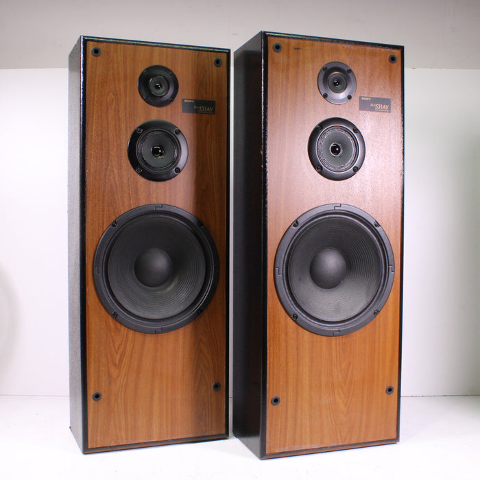 Sony SS-U531AV 3-Way Floor-Standing Speaker Pair-Speakers-SpenCertified-vintage-refurbished-electronics