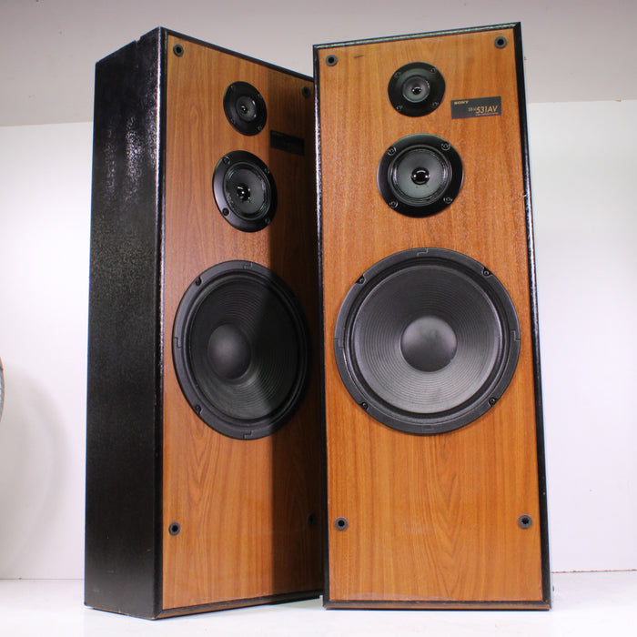 Sony SS-U531AV 3-Way Floor-Standing Speaker Pair-Speakers-SpenCertified-vintage-refurbished-electronics