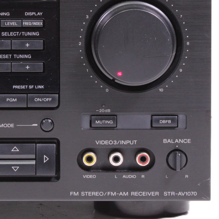 Sony STR-AV1070X AM/FM Dolby Surround Stereo Receiver 120WPC Phono Input-Audio & Video Receivers-SpenCertified-vintage-refurbished-electronics