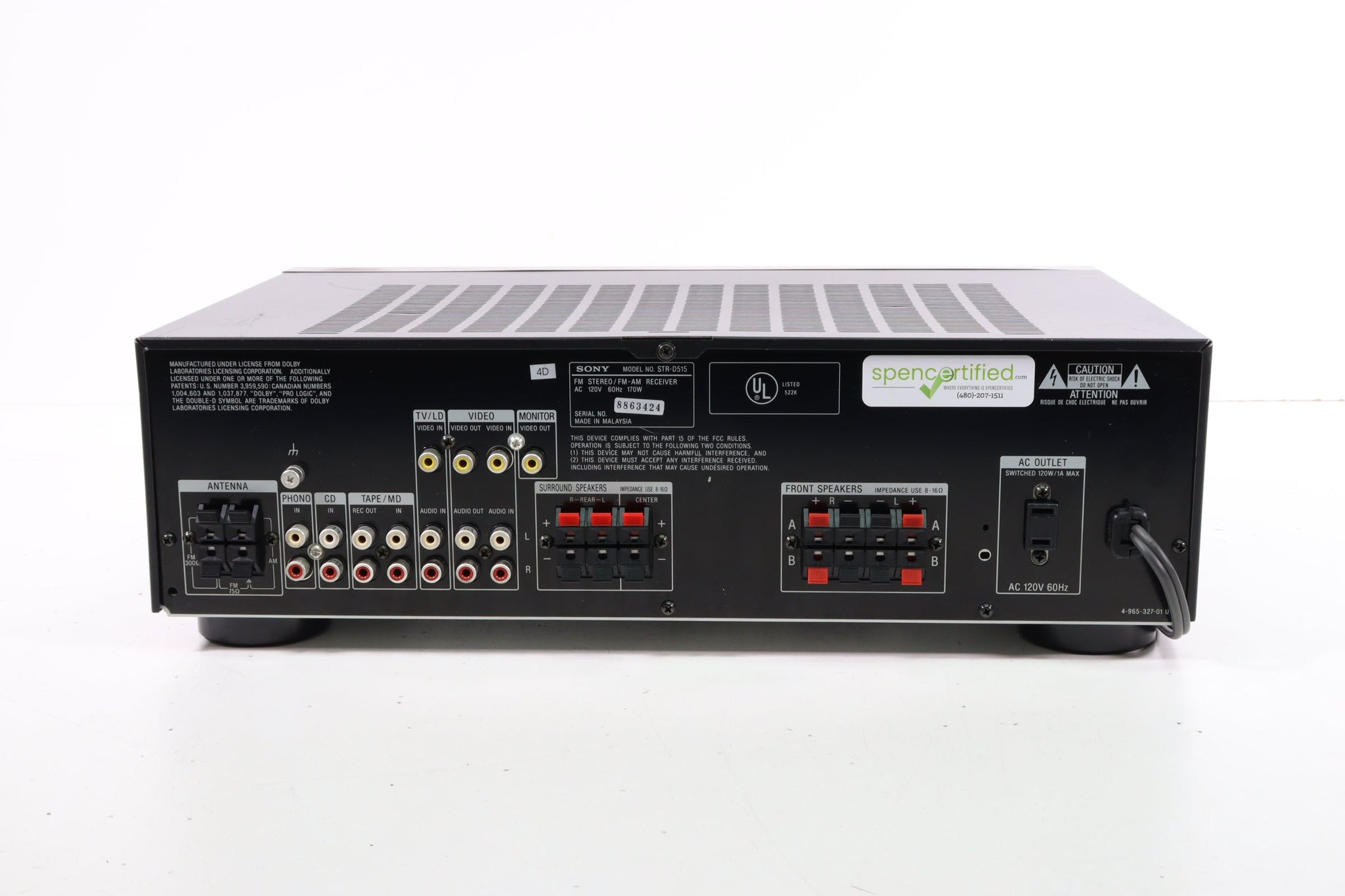 ONKYO INTEGRA TX-890 AM/FM Récepteur Stéréo Tuner Amplificateur * lire ONKYO INTEGRA TX-890 AM/FM Récepteur Stéréo Tuner Amplificateur * lire