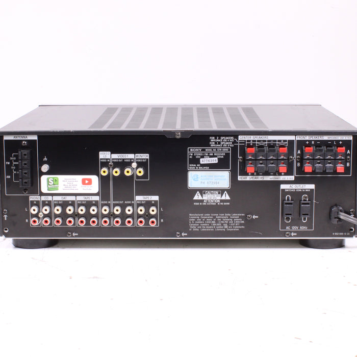 Sony STR-D990 5.1 Surround AM/FM Stereo Receiver with Phono-Audio & Video Receivers-SpenCertified-vintage-refurbished-electronics