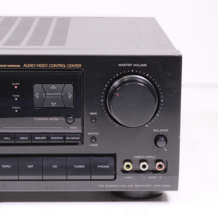 Sony STR-D990 5.1 Surround AM/FM Stereo Receiver with Phono-Audio & Video Receivers-SpenCertified-vintage-refurbished-electronics