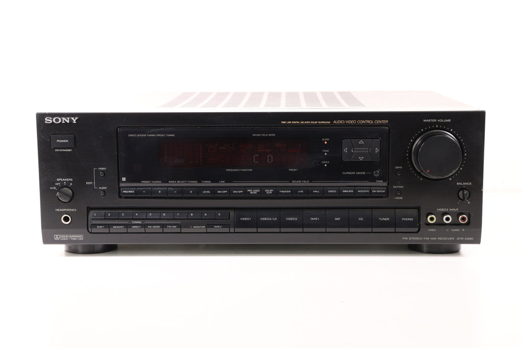 Sony STR-D990 FM Stereo / FM AM Receiver with Phono (NO REMOTE