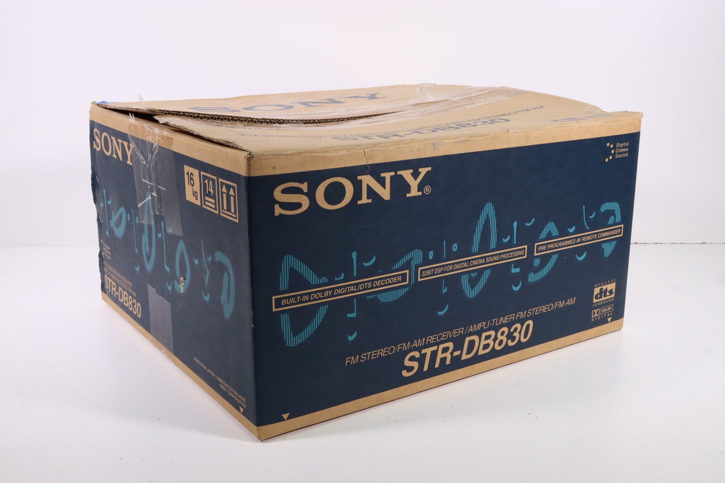 Sony STR-DB830 FM Stereo FM AM Receiver (with Original Box) — SpenCertified