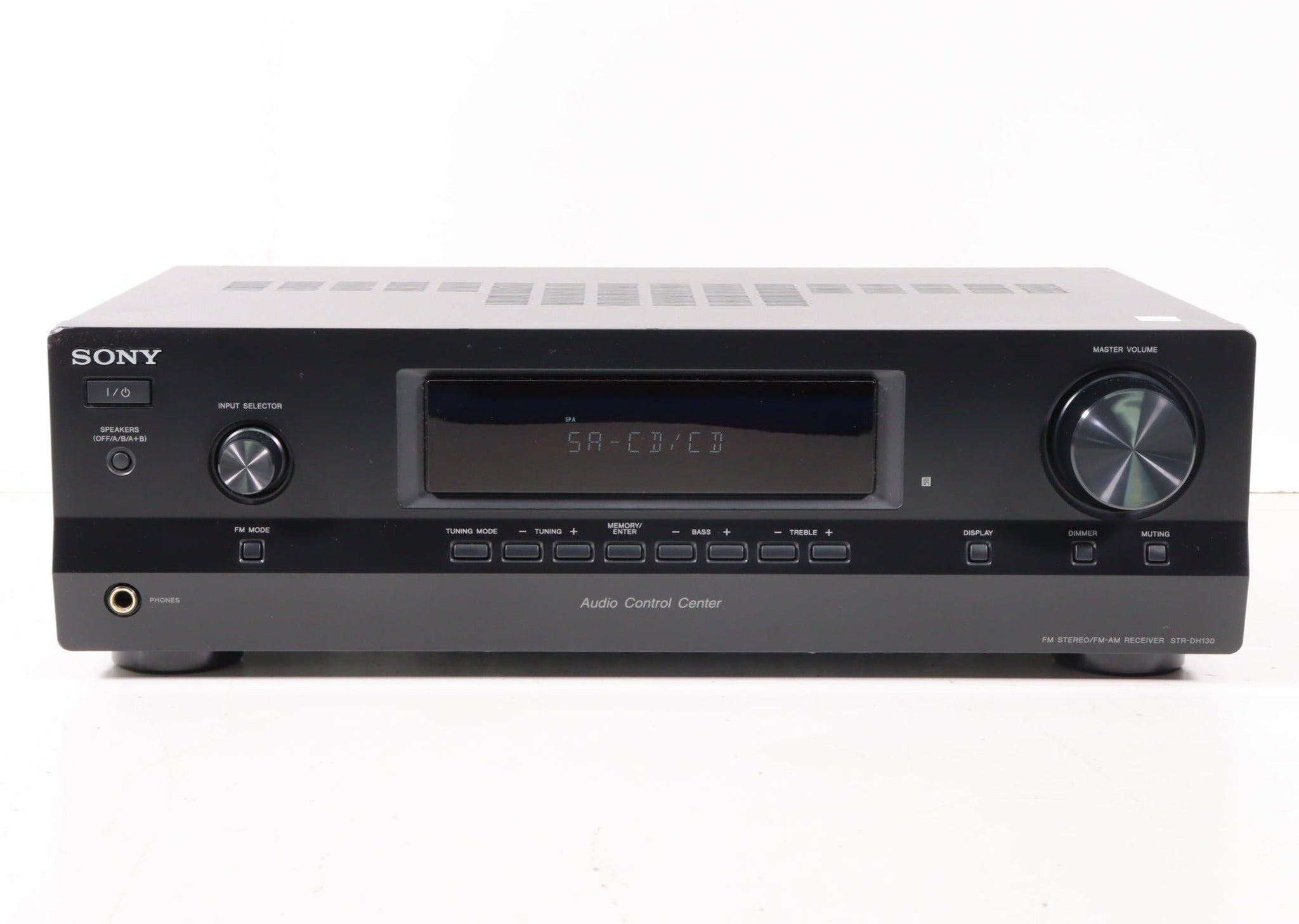 Sony STR-DH130 Audio Control Center FM Stereo FM-AM Receiver (NO REMOT